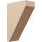 Ekena Millwork 9"W x 18"D x 27"H Classic Concord Rough Cedar Woodgrain TimberThane Corbel, Primed Tan CORUR09X18X27CONRCPR - alternate 1
